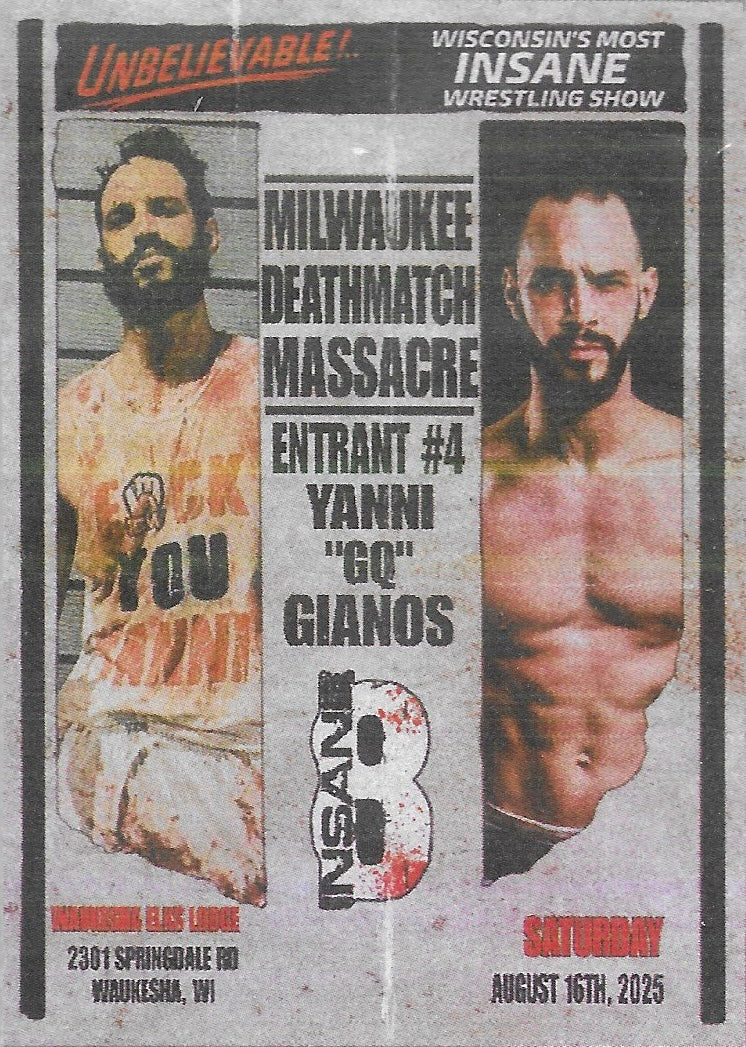 Yanni “GQ” Gianos trading card PW Catalog