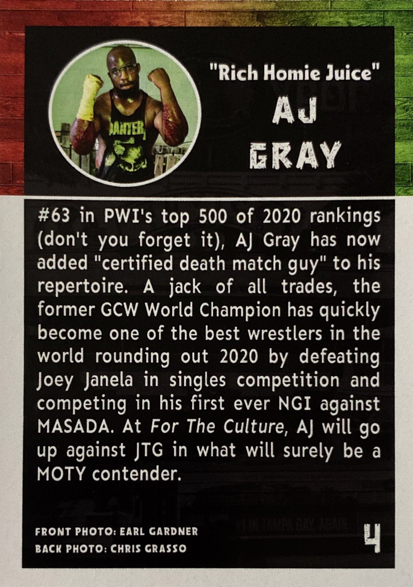 “Rich Homie Juice” AJ Gray