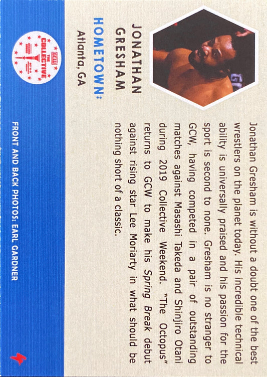 “The Octopus” Jonathan Gresham trading card PW Catalog