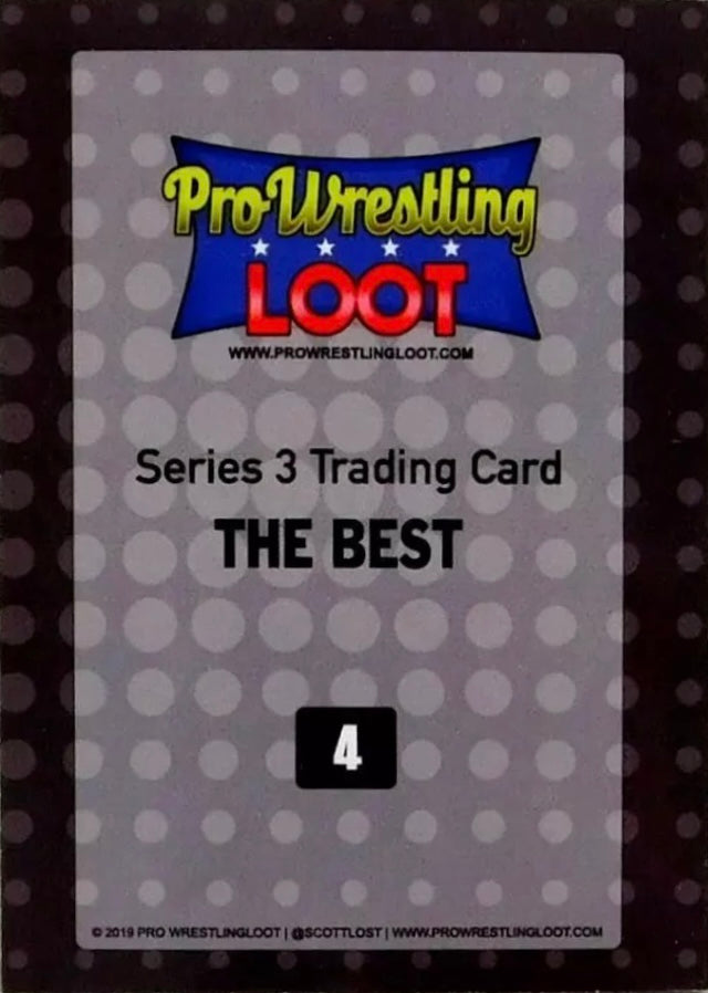The Best (Bret Hart) trading card PW Catalog