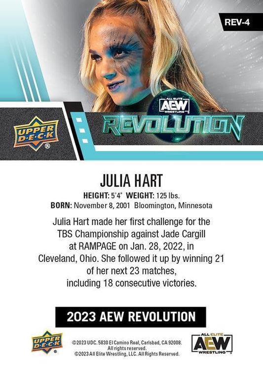 Julia Hart Trading Card PWcatalog