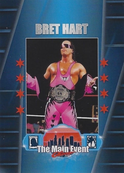 Bret Hart trading card PW Catalog