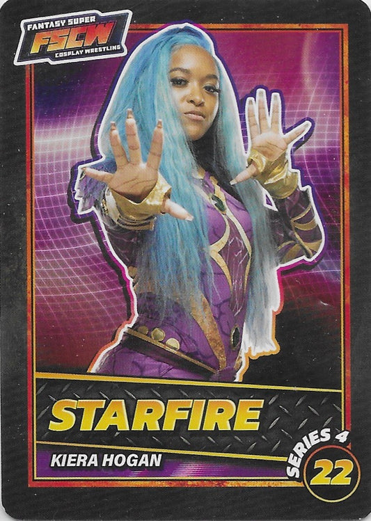 Starfire / Kiera Hogan trading card PW Catalog
