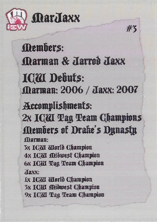 Jarrod Jaxx & the MAR Man – Marjaxx