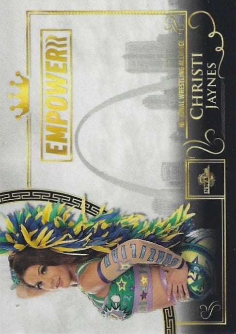 Christi Jaynes trading card PW Catalog