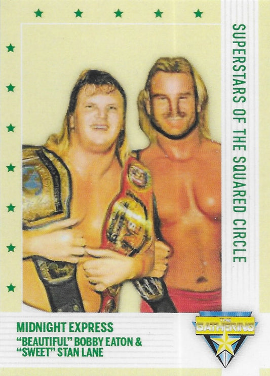 Midnight Express – “Beautiful” Bobby Eaton & “Sweet” Stan Lane trading card PW Catalog