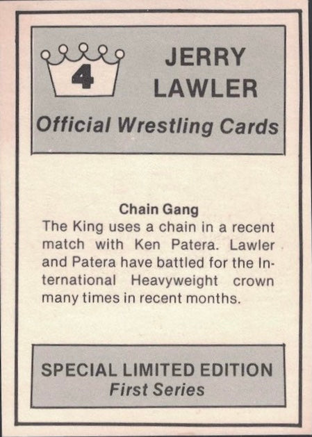 Chain Gang trading card PW Catalog