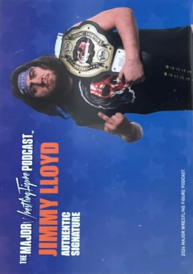 Jimmy Lloyd trading card PW Catalog