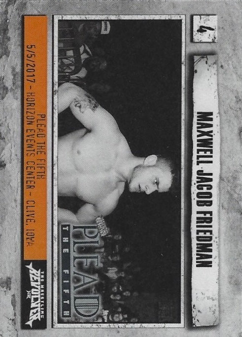 Maxwell Jacob Friedman trading card PW Catalog