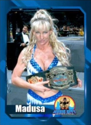 Madusa trading card PW Catalog