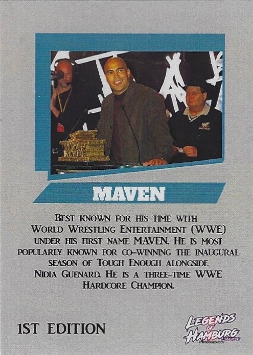 Maven trading card PW Catalog
