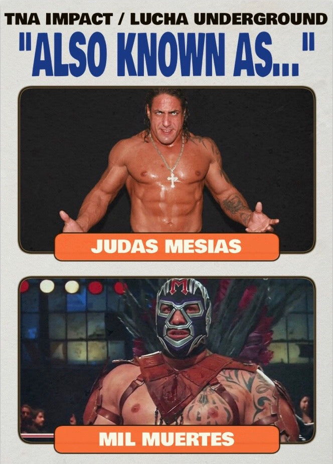 Judas Mesias / MIL Muertes trading card PW Catalog