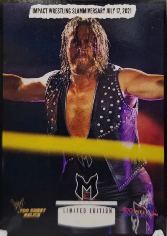 The Most Professional Wrestler Brian Myers – Autograph Ring Worn Relic trading card PW Catalog