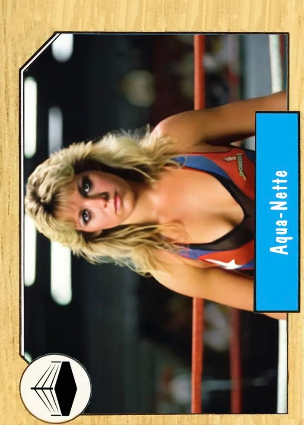 Aqua-Nette trading card PW Catalog