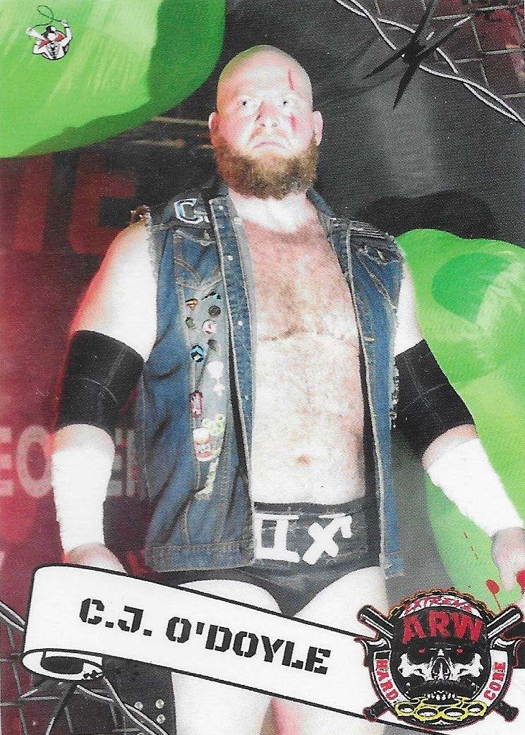 C.J. O’doyle trading card PW Catalog