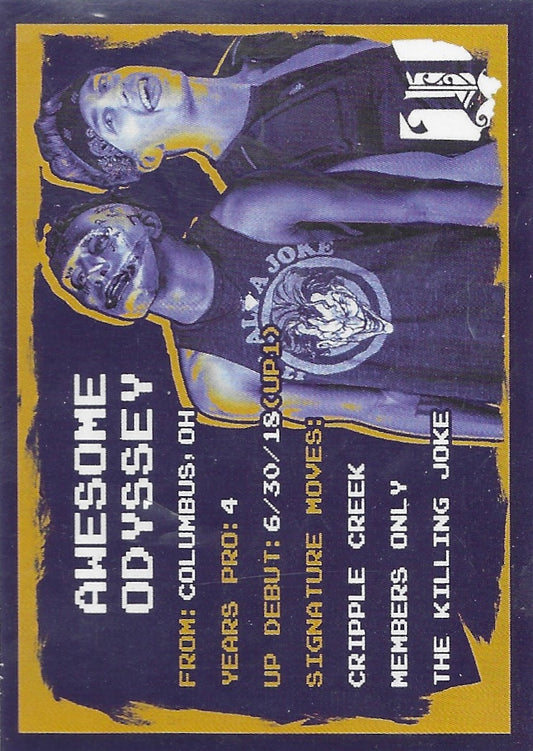 Awesome Odyssey trading card PW Catalog