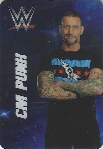 CM Punk trading card PW Catalog