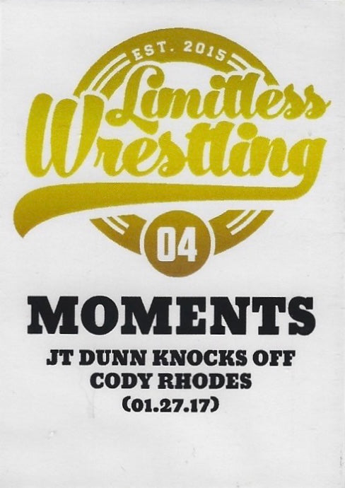 JT Dunn Knocks OFF Cody Rhodes (01.27.17)