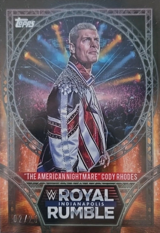“The American Nightmare” Cody Rhodes trading card PW Catalog
