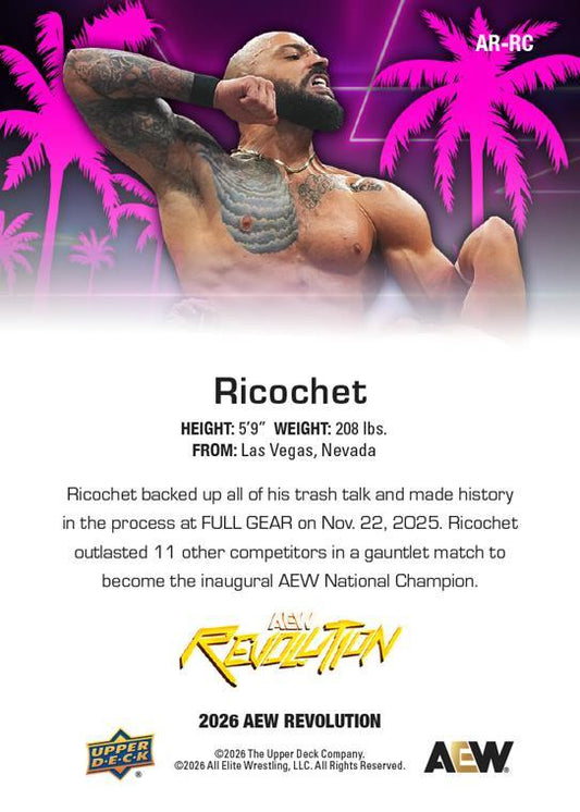 Ricochet Trading Card PWcatalog