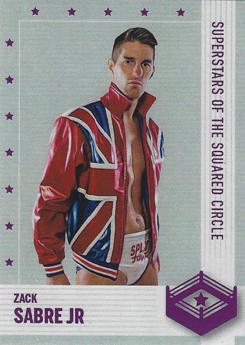 Zack Sabre JR trading card PW Catalog