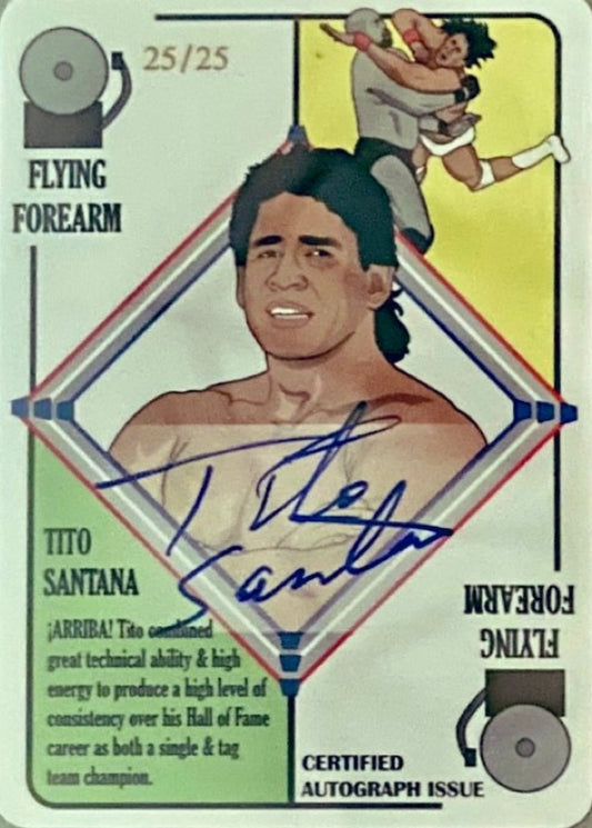 Tito Santana trading card PW Catalog