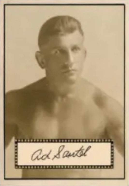 AD Santel trading card PW Catalog