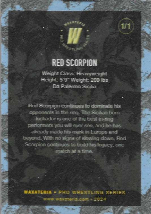 Red Scorpion trading card PW Catalog