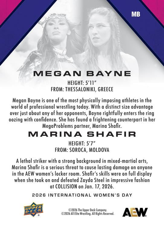 Megan Bayne / Marina Shafir