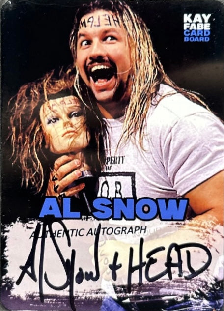 AL Snow trading card PW Catalog