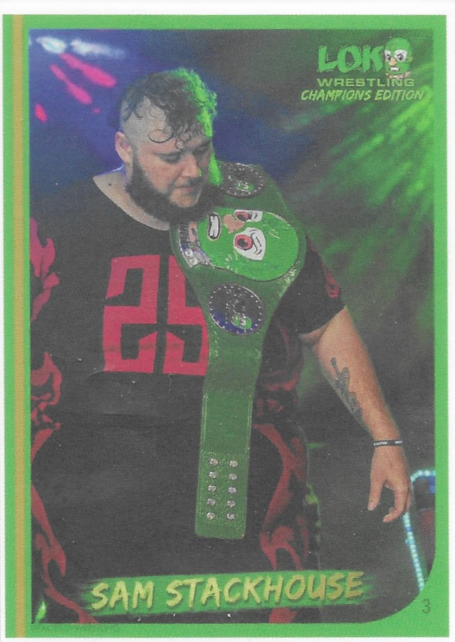 SAM Stackhouse trading card PW Catalog
