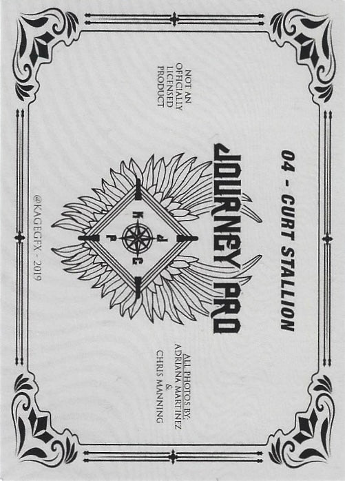 Curt Stallion trading card PW Catalog