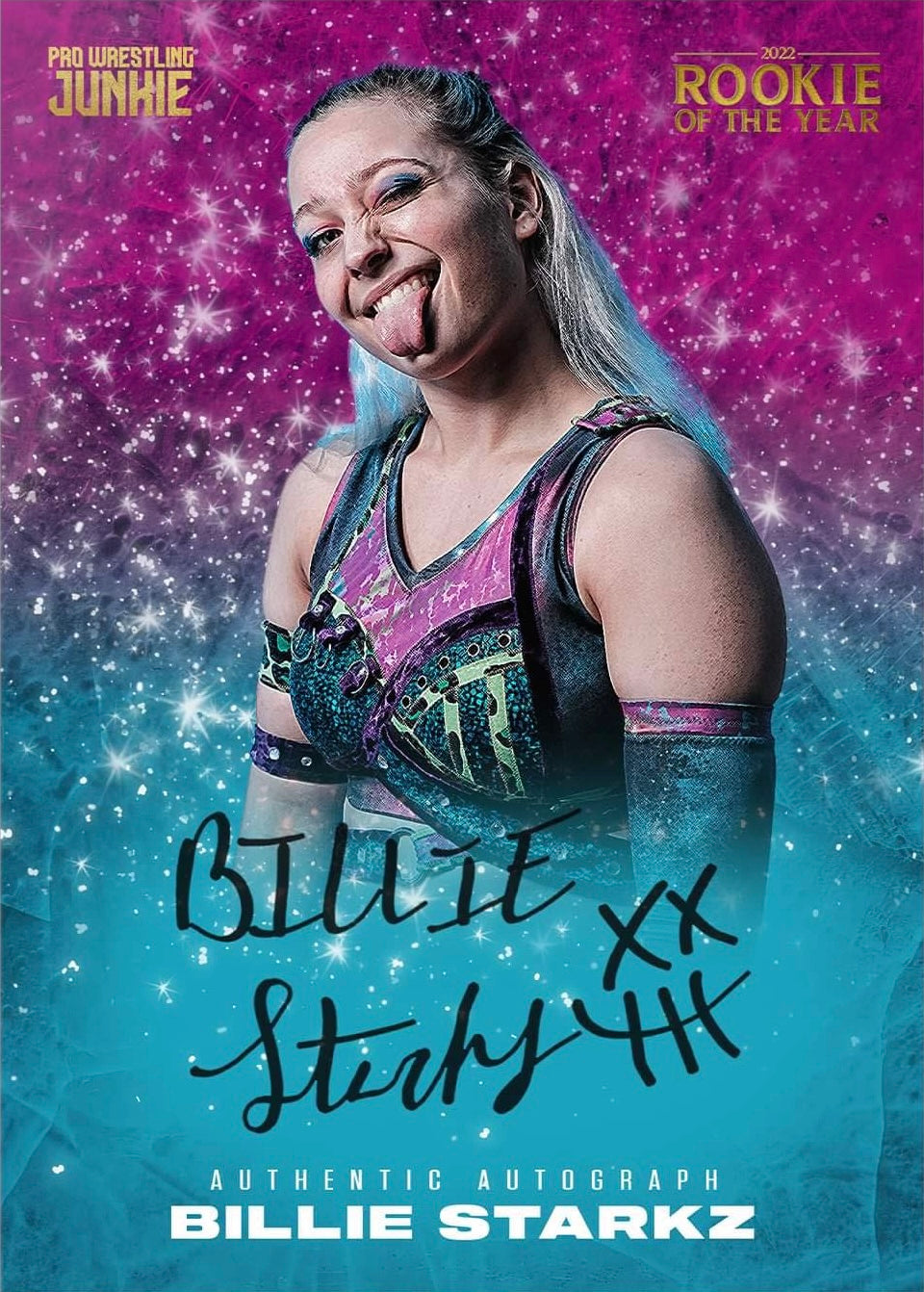 2022 Rookie of the Year – Billie Starkz trading card PW Catalog
