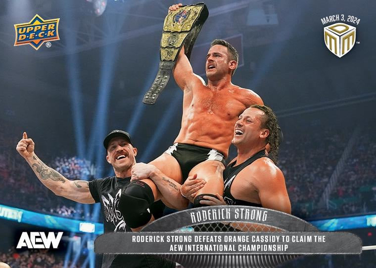 Roderick Strong – Roderick Strong Defeats Orange Cassidy to Claim the AEW International Championship