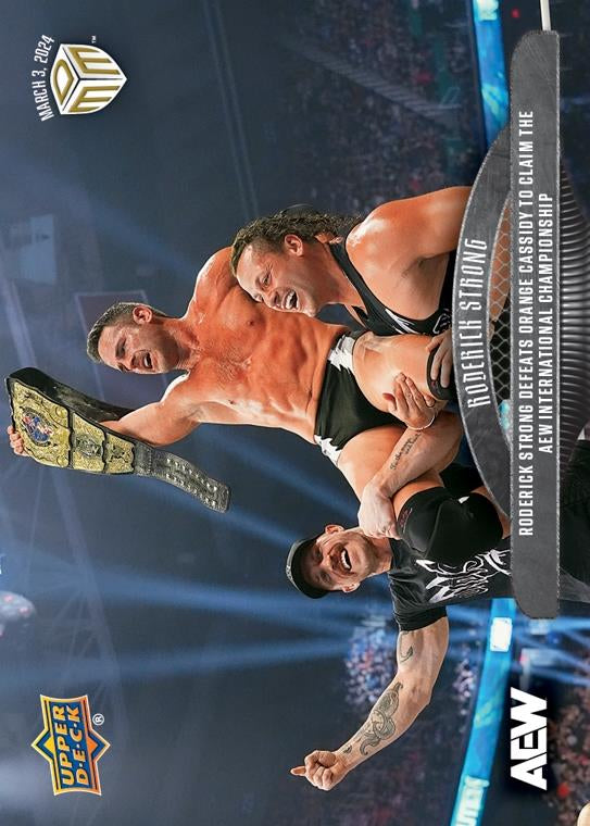 Roderick Strong – Roderick Strong Defeats Orange Cassidy to Claim the AEW International Championship