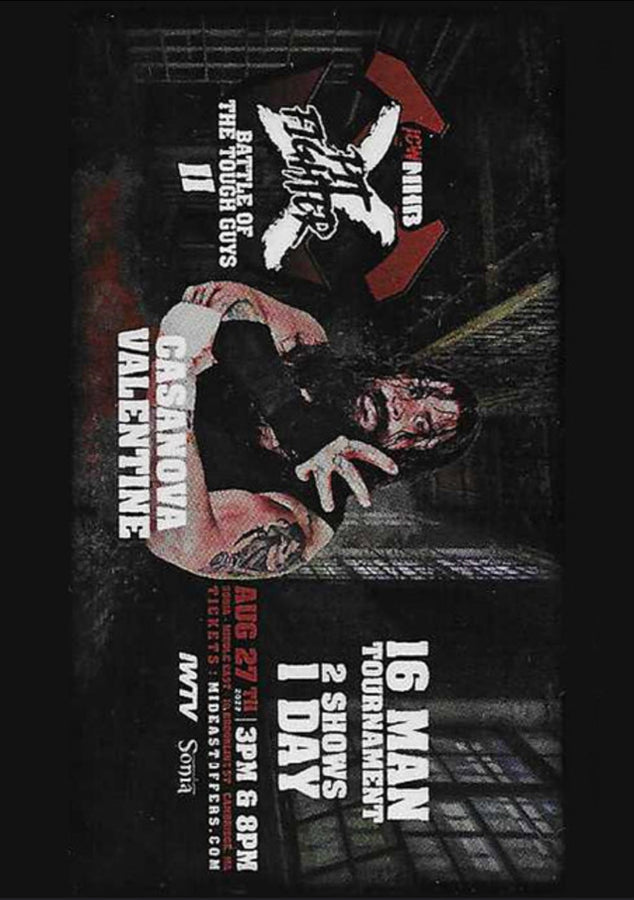 Pit Fighter X – Casanova Valentine trading card PW Catalog