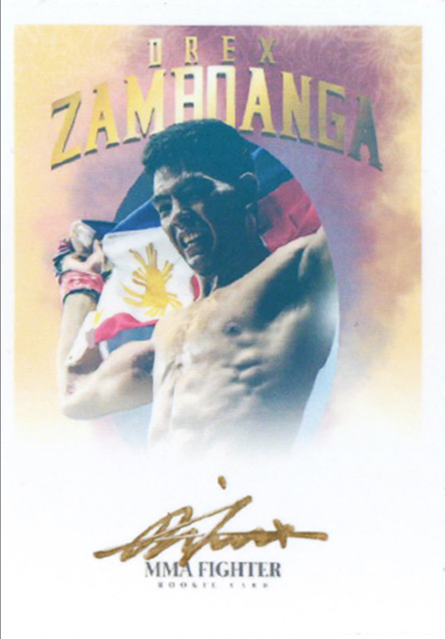 Drex Zamboanga trading card PW Catalog