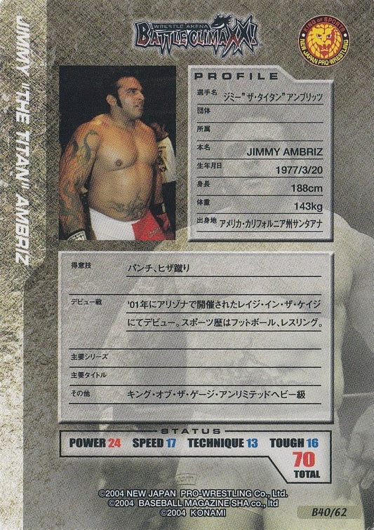 Jimmy “the Titan” Ambriz