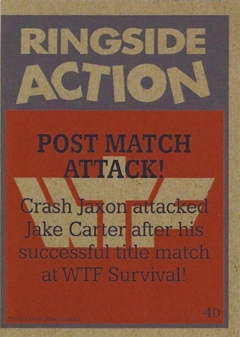 Ringside Action – Post Match Attack! trading card PW Catalog