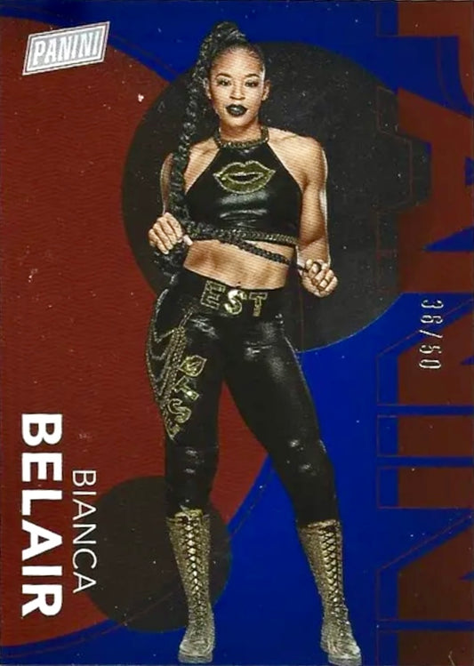 Bianca Belair trading card PW Catalog