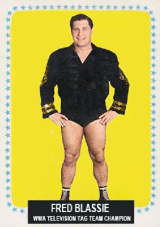 Fred Blassie trading card PW Catalog