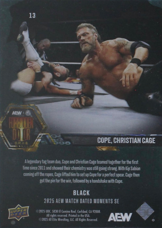 Cope, Christian Cage – Reunited AS a TAG Team for the First Time in More Than a Decade, Cope and Christian Cage Earn the Win