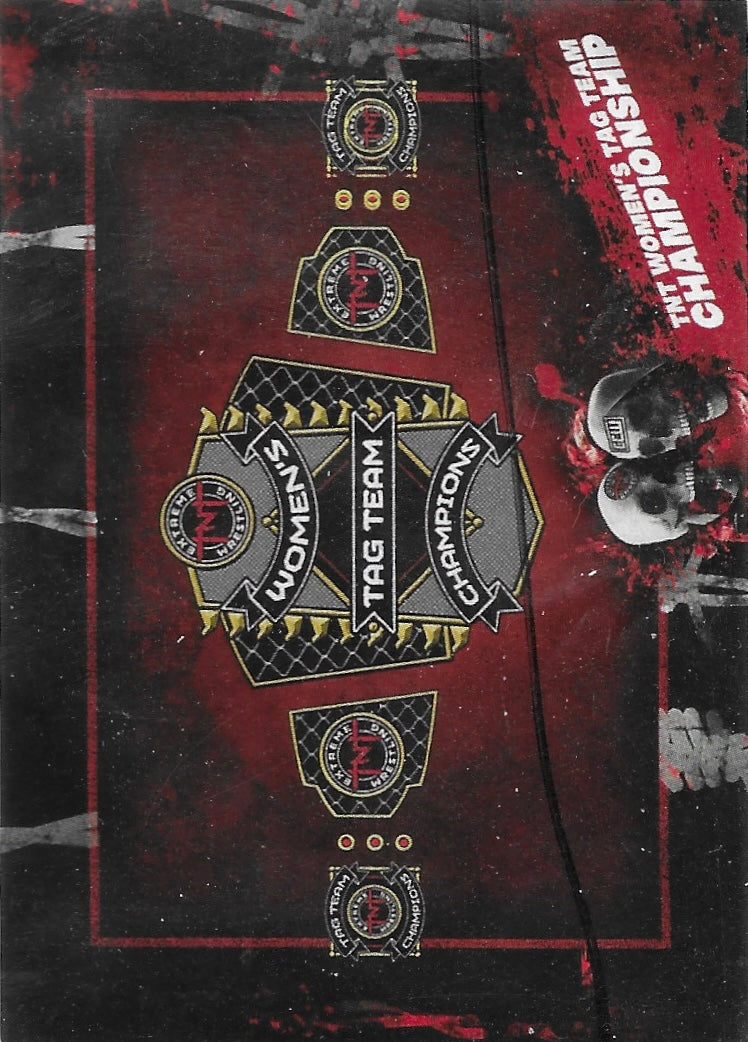 TNT Women’s TAG Team Championship trading card PW Catalog