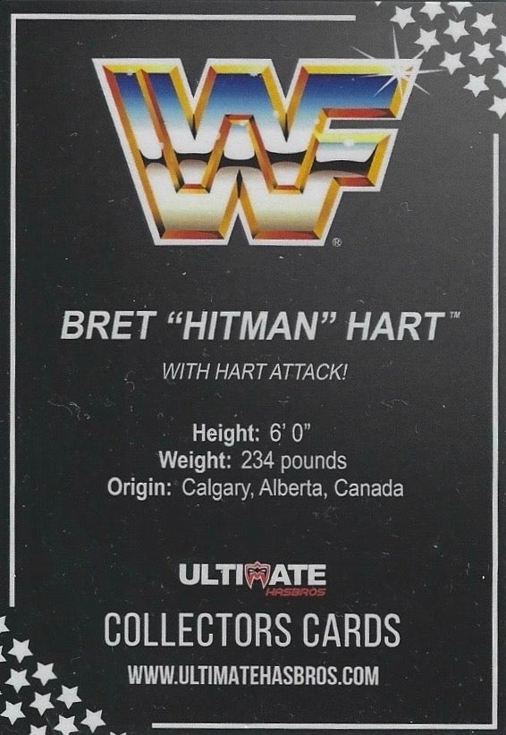 Bret “Hitman” Hart (Purple Heart) trading card PW Catalog
