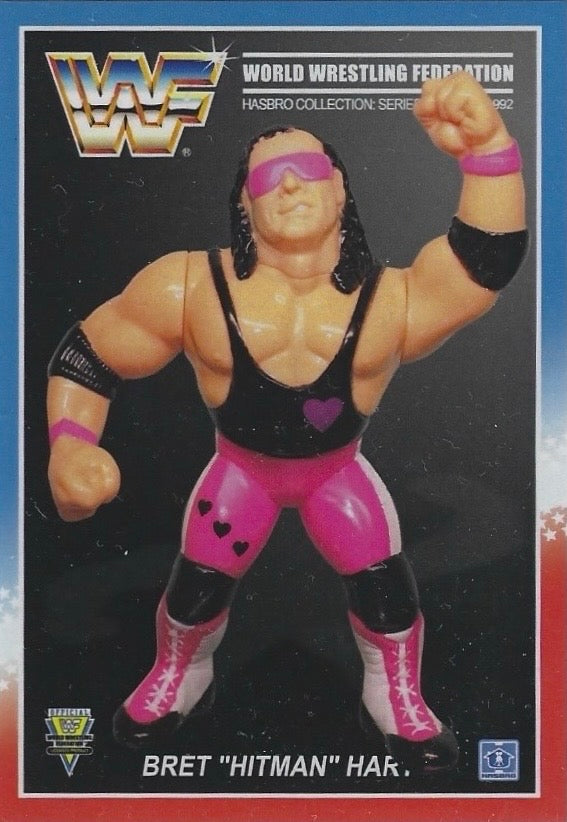 Bret “Hitman” Hart (Purple Heart) trading card PW Catalog