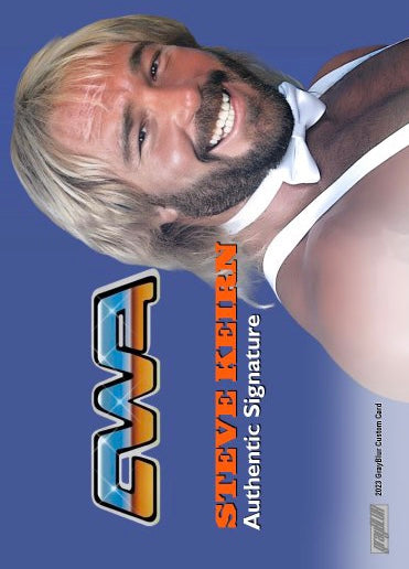 Steve Keirn – CWA trading card PW Catalog