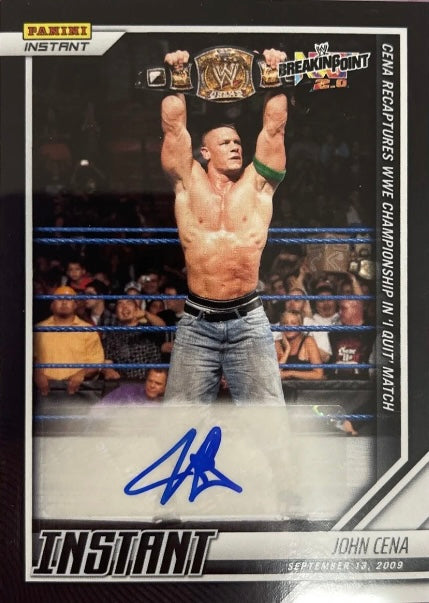 John Cena – Cena Recaptures WWE Championship in ‘I Quit’ Match