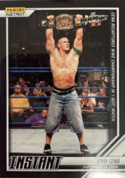 John Cena – Cena Recaptures WWE Championship in ‘I Quit’ Match