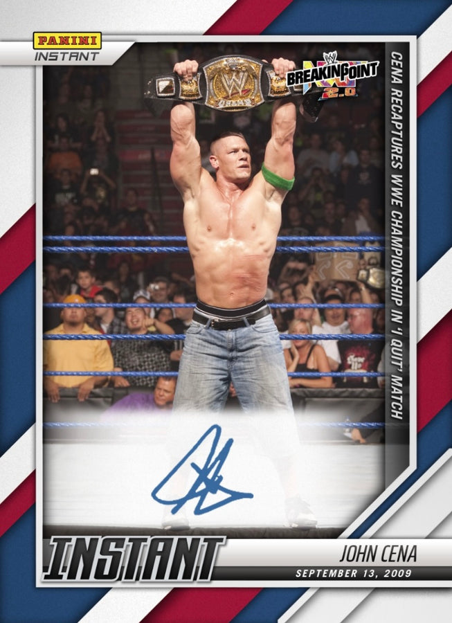 John Cena – Cena Recaptures WWE Championship in ‘I Quit’ Match