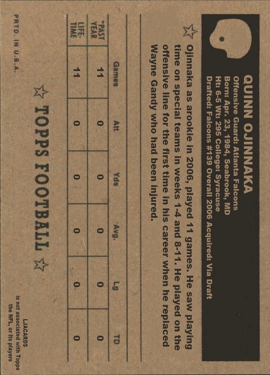 Quinn Ojinnaka – Falcons - image 2